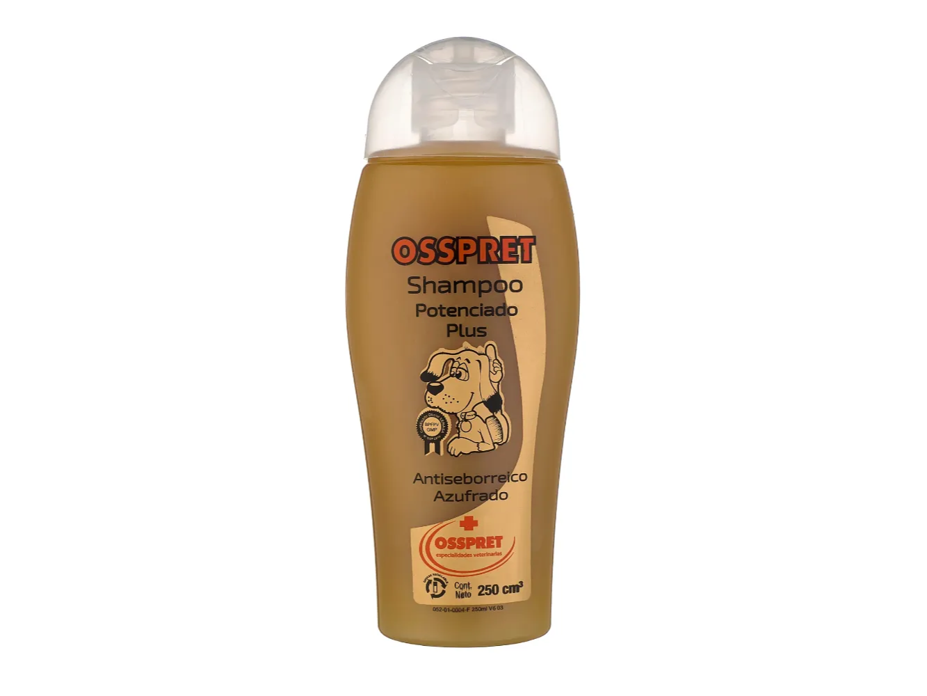 Shampoo potenciado PLUS antiseborreico x 250 cc (art 2741)