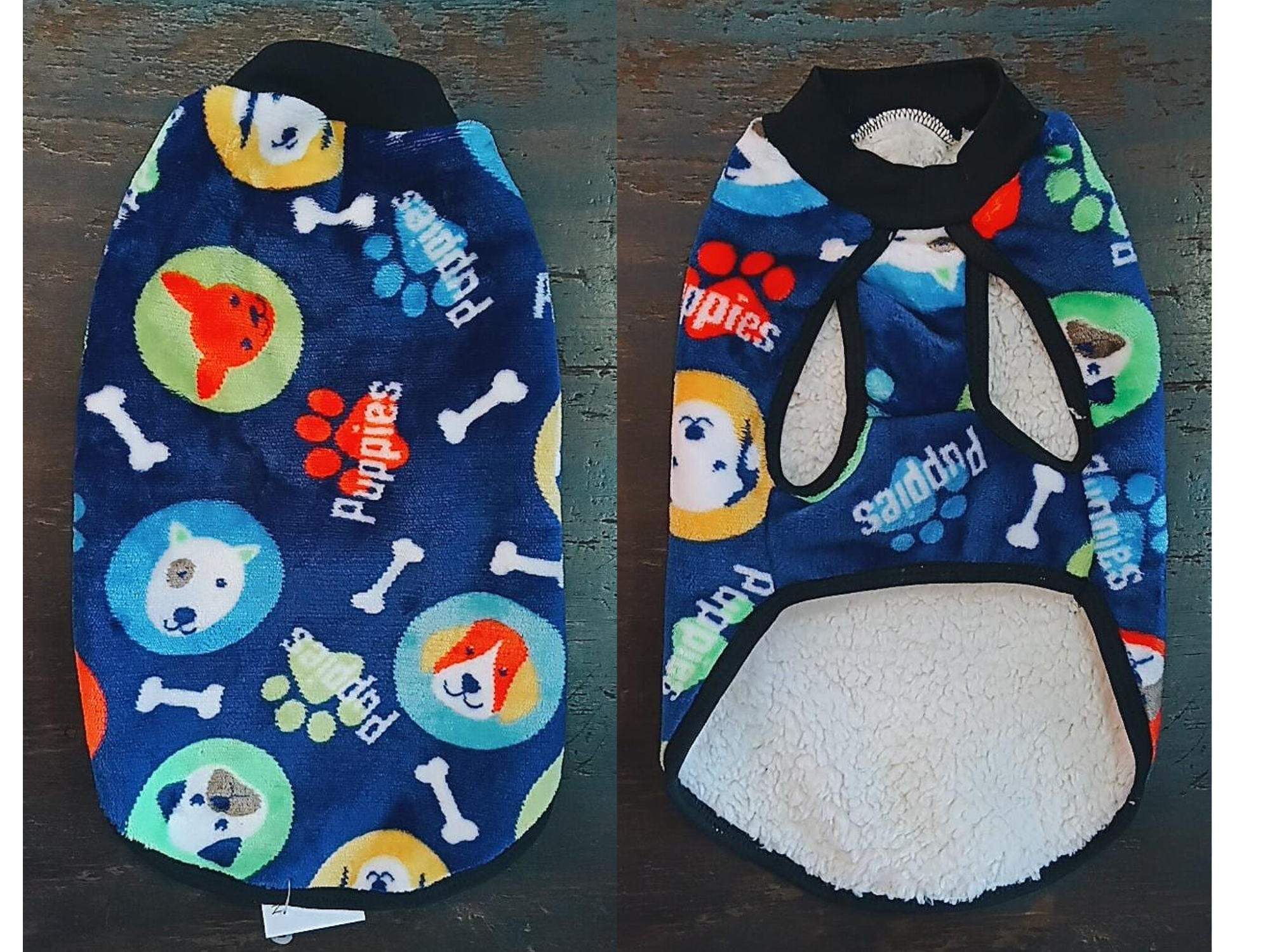 Polar soft con corderito en su interior