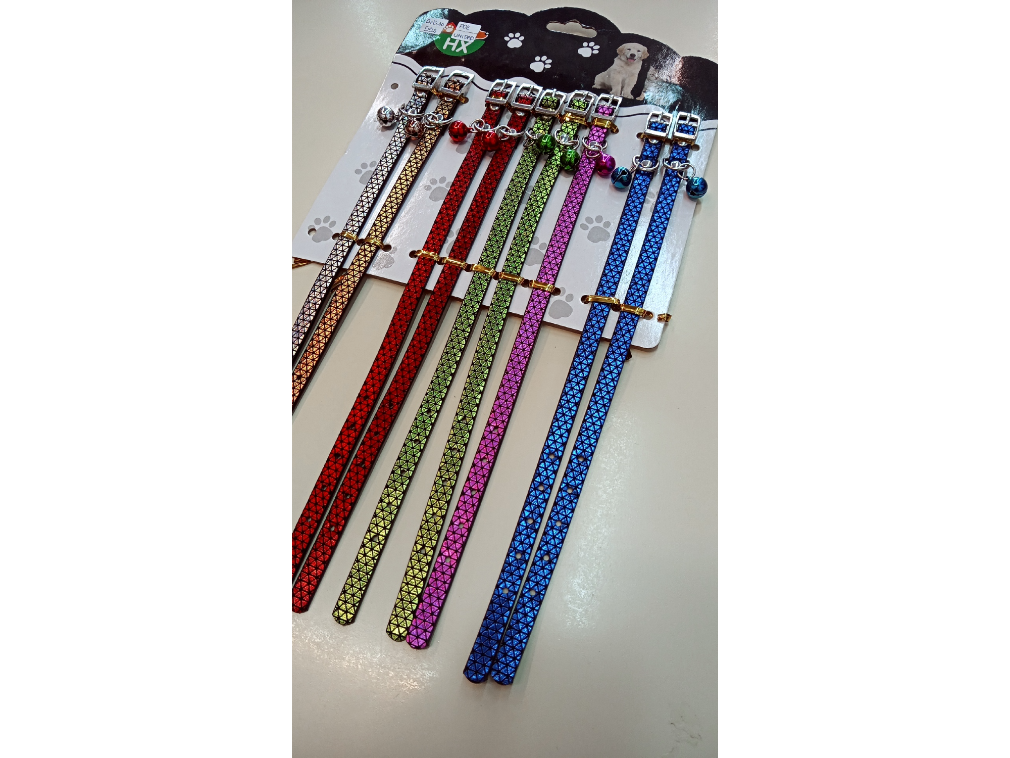 Collar holográfico para gatos (art 552)