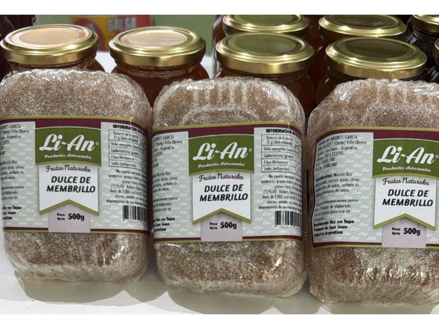 Membrillo Rubio de LiAN • Productos de San Juan
