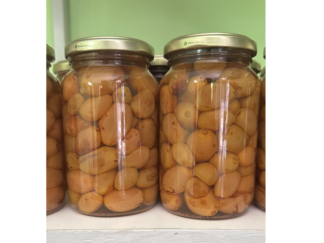 Uvas en Almíbar