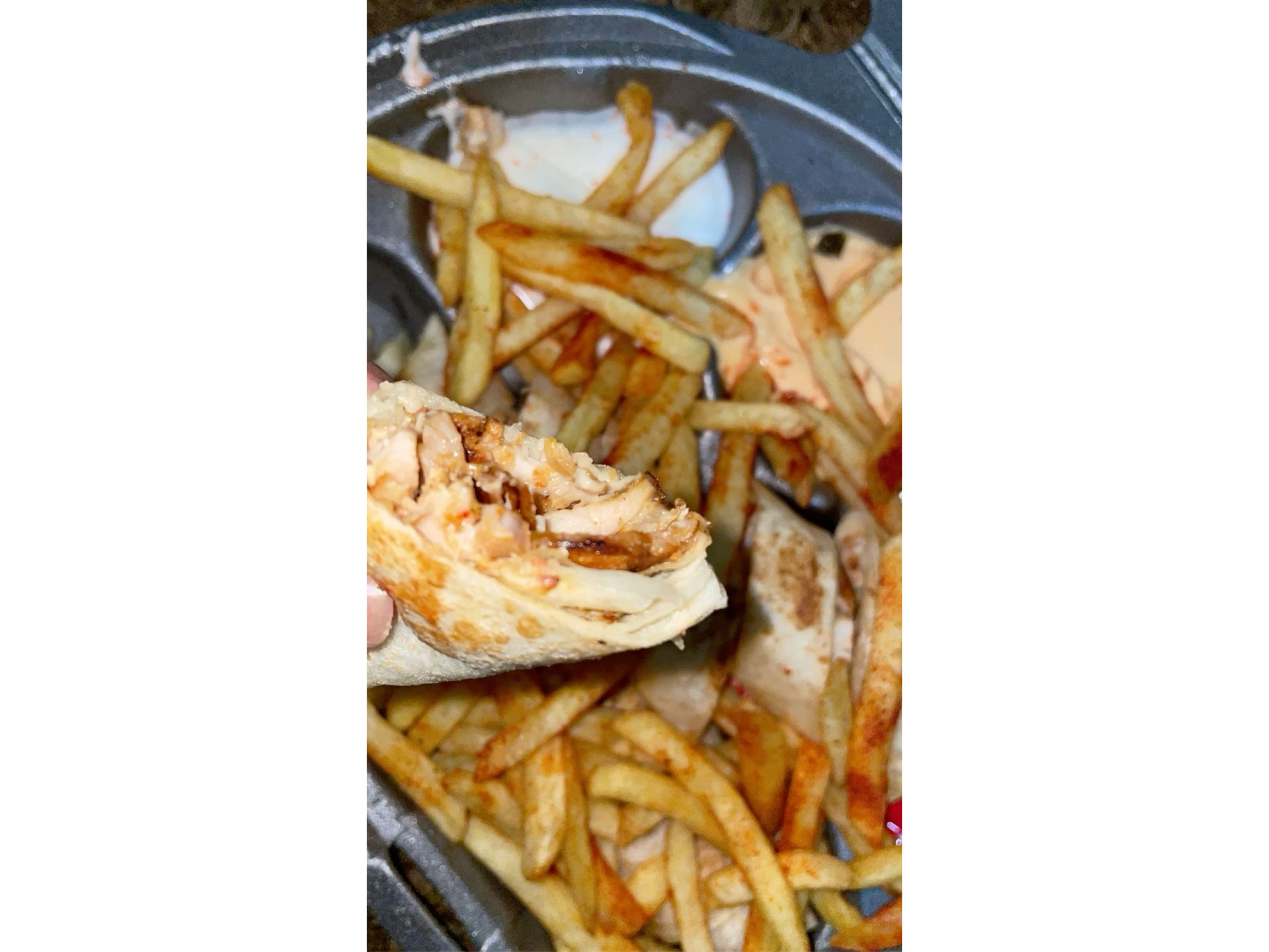 Shawarama de pollo