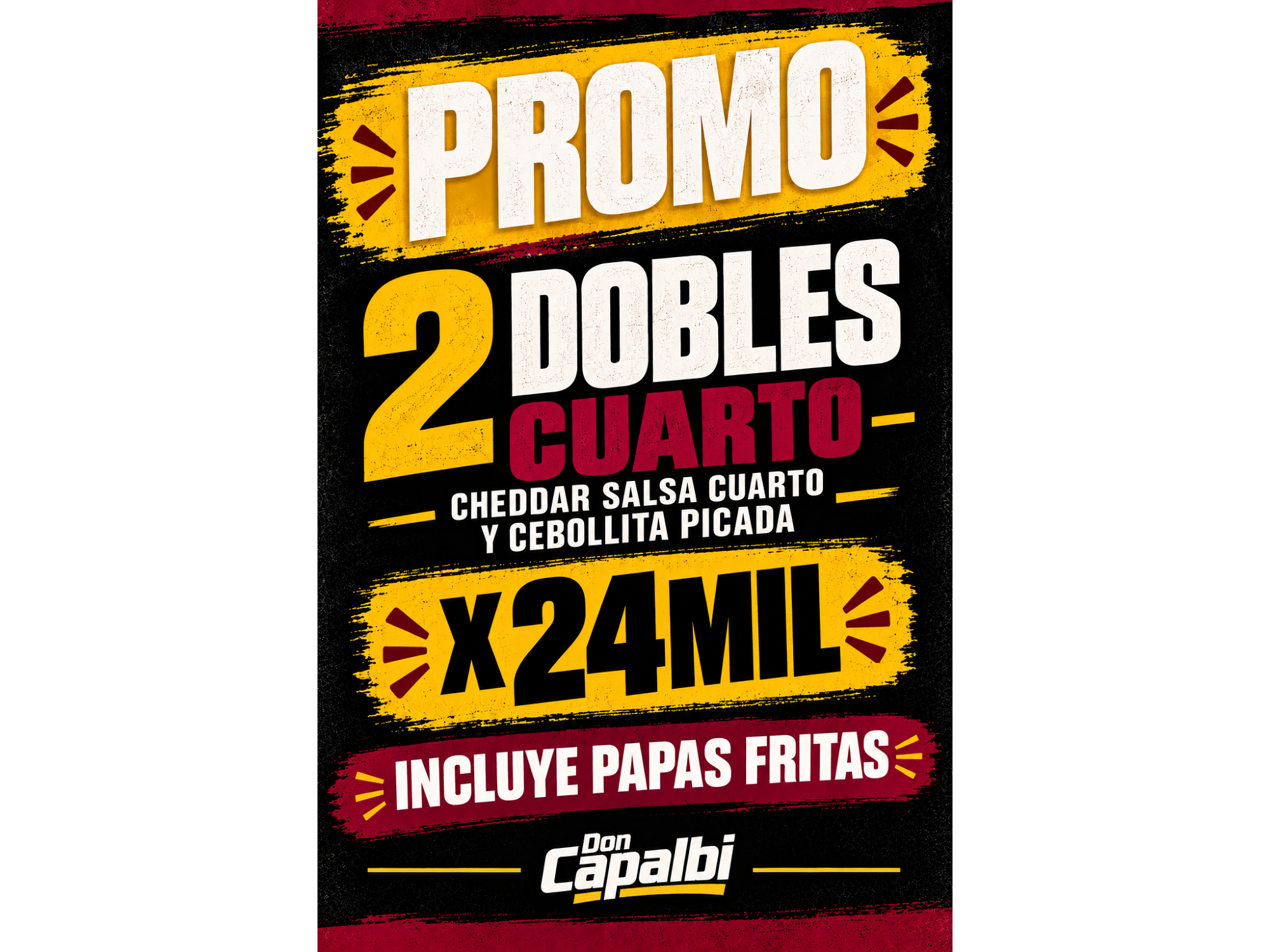 DOS DOBLES CUARTO