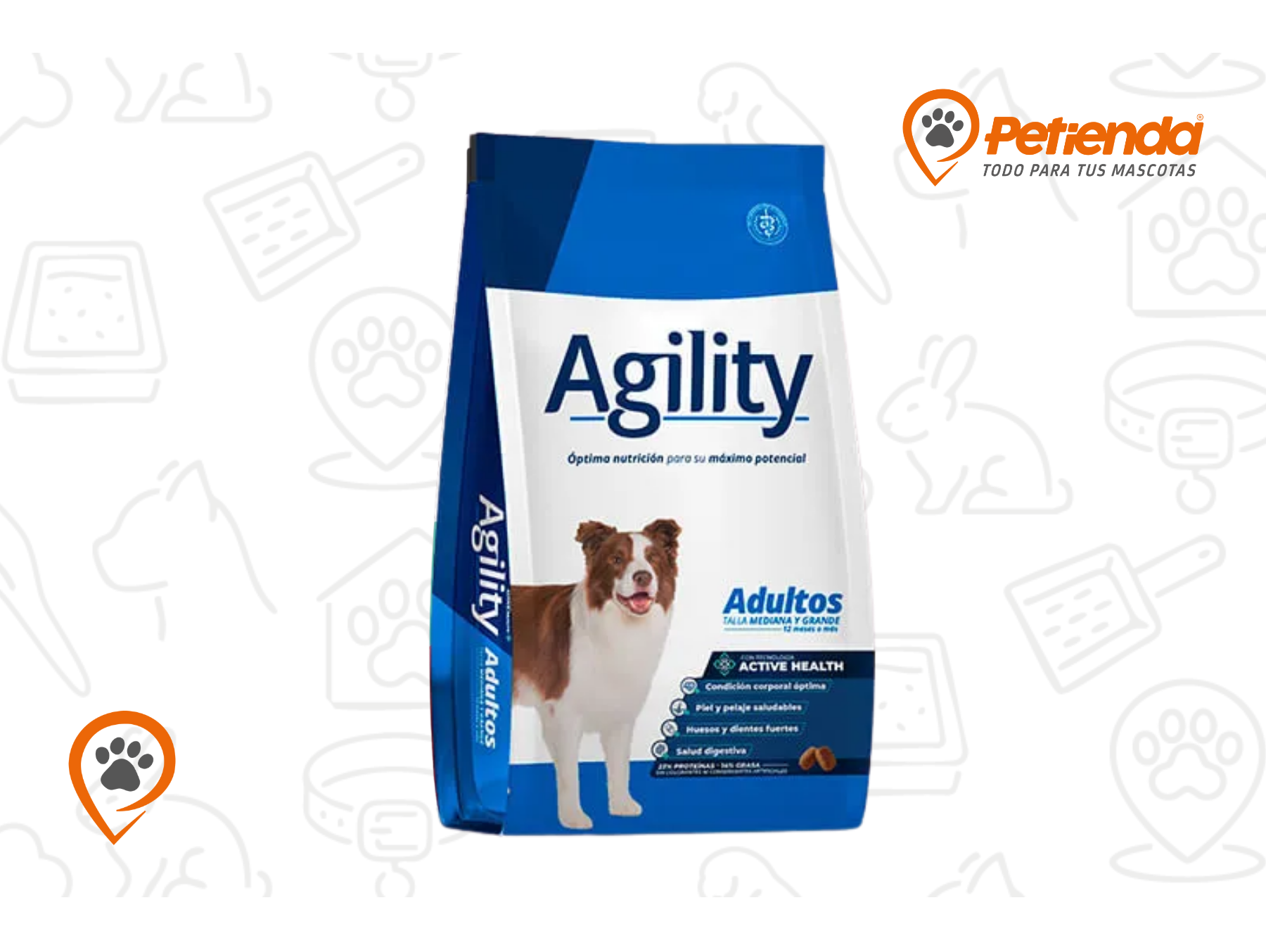 AGILITY ADULTO X20KG