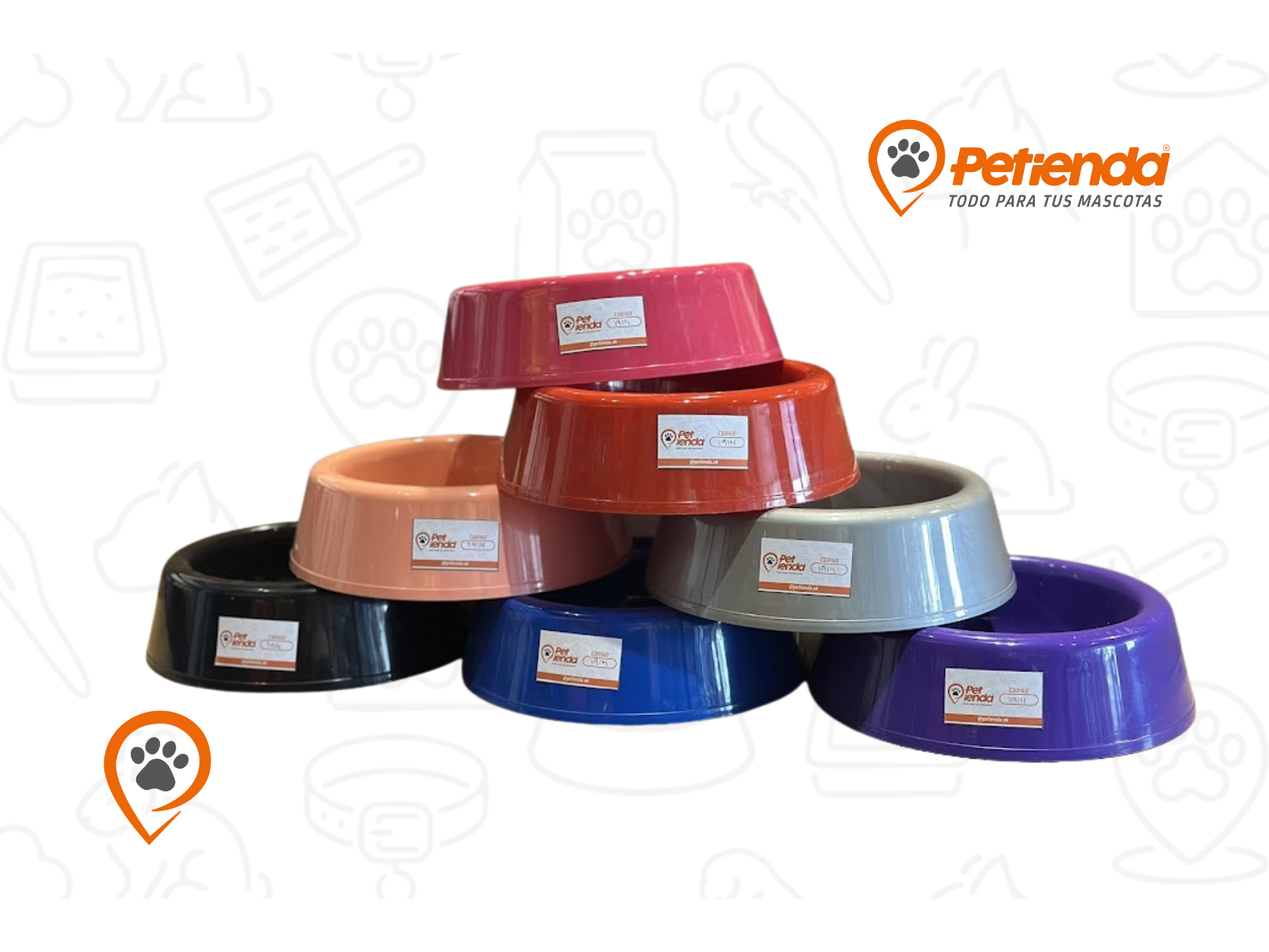 COMEDERO PLASTICO REDONDO GRANDE