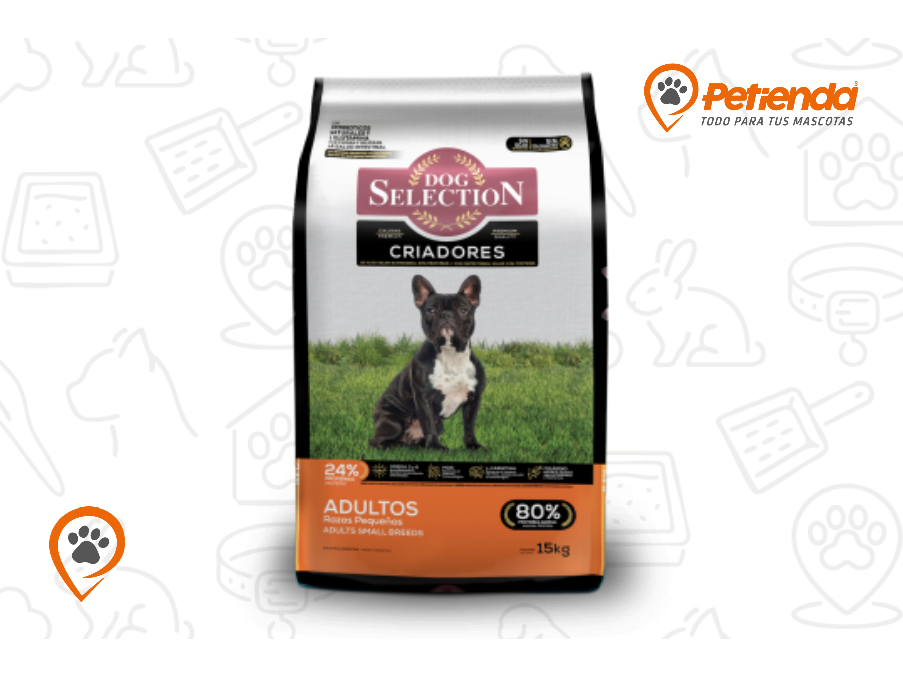 DOG SELECTION RAZA PEQUEÑA X15KG