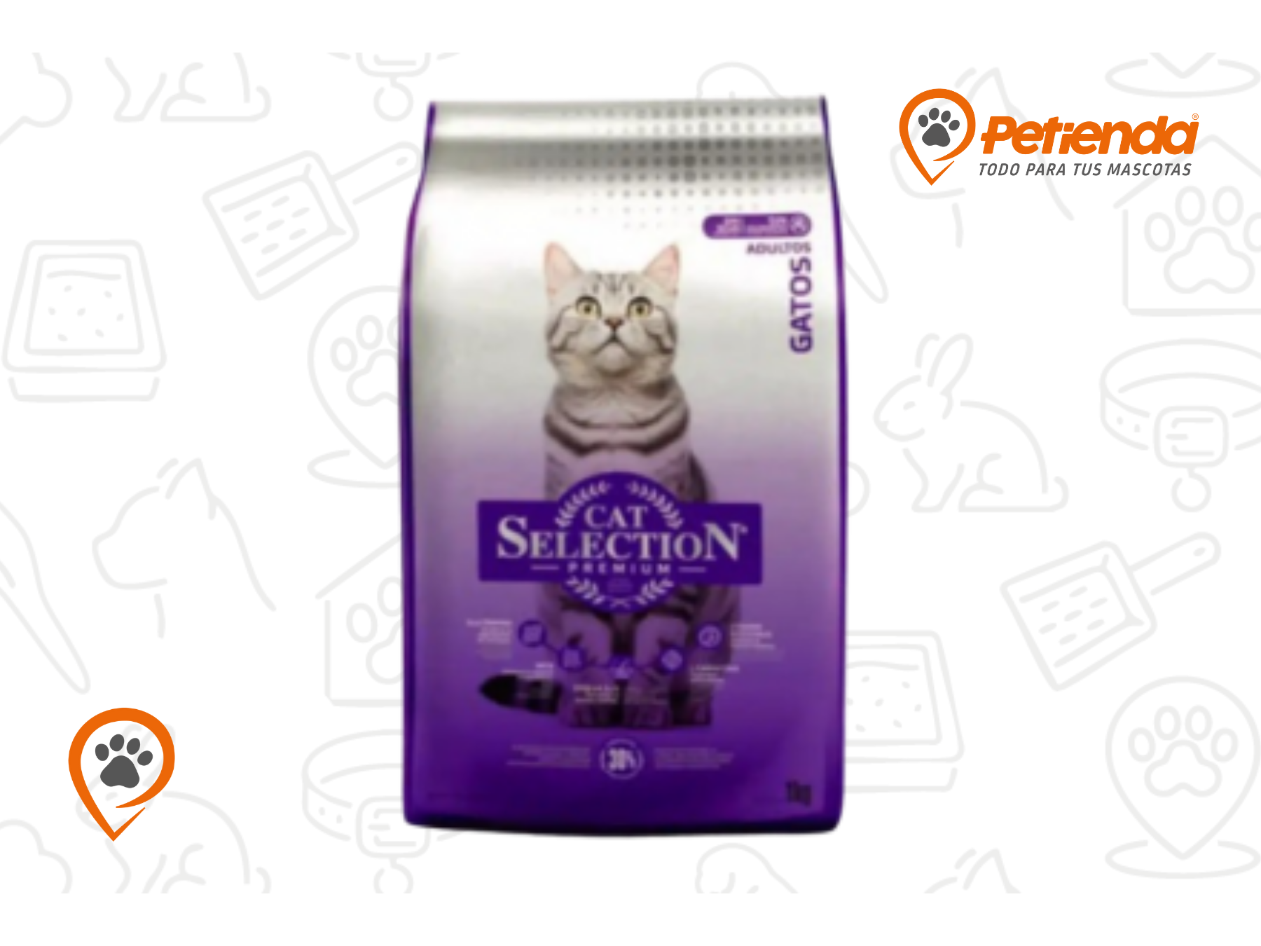 CAT SELECTION PREMIUM X10KG