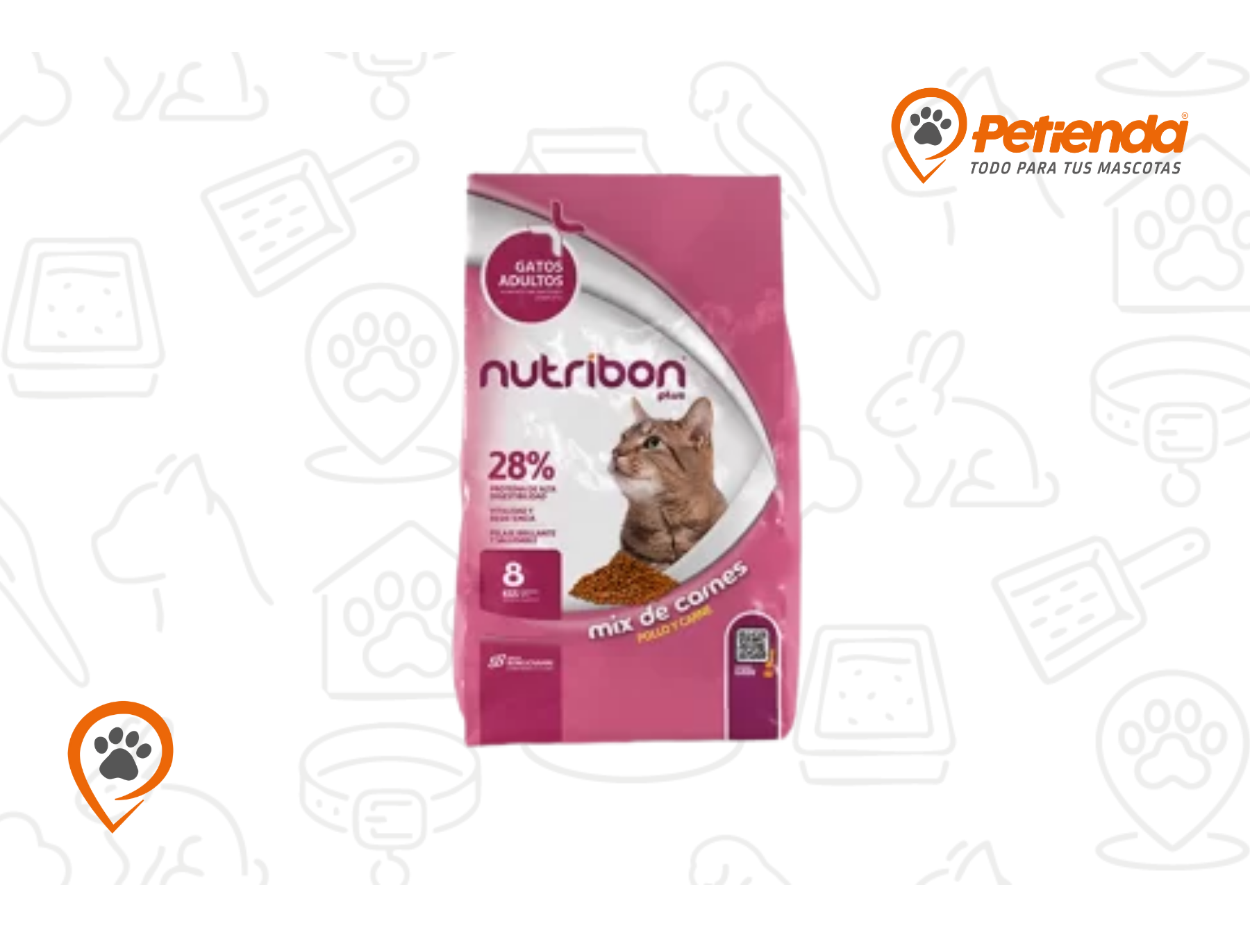 NUTRIBON PLUS GATOS CARNE X20KG