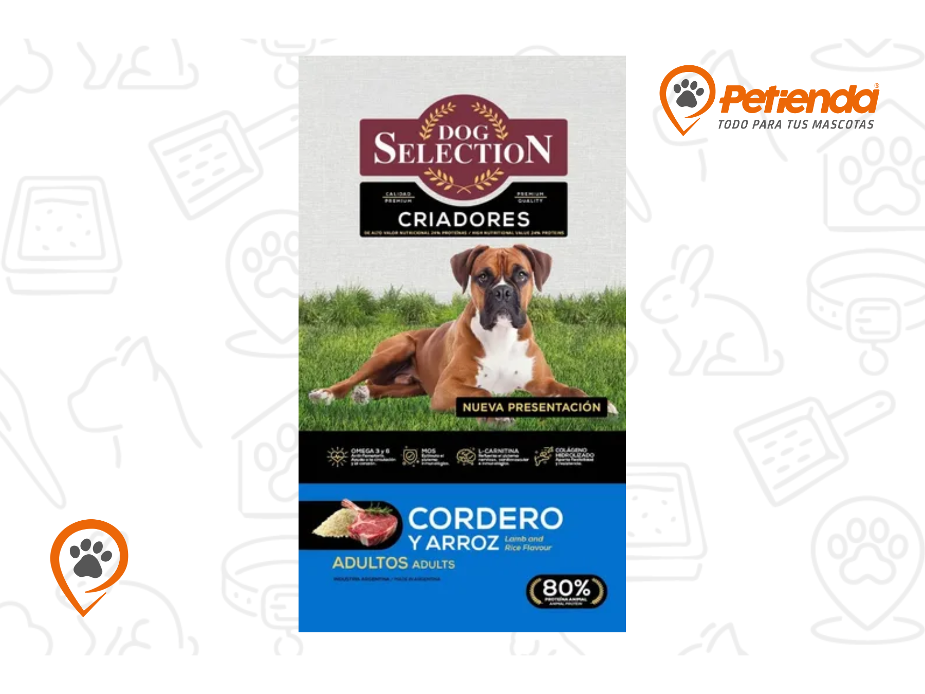 DOG SELECTION CRIADORES CORDERO x21KG