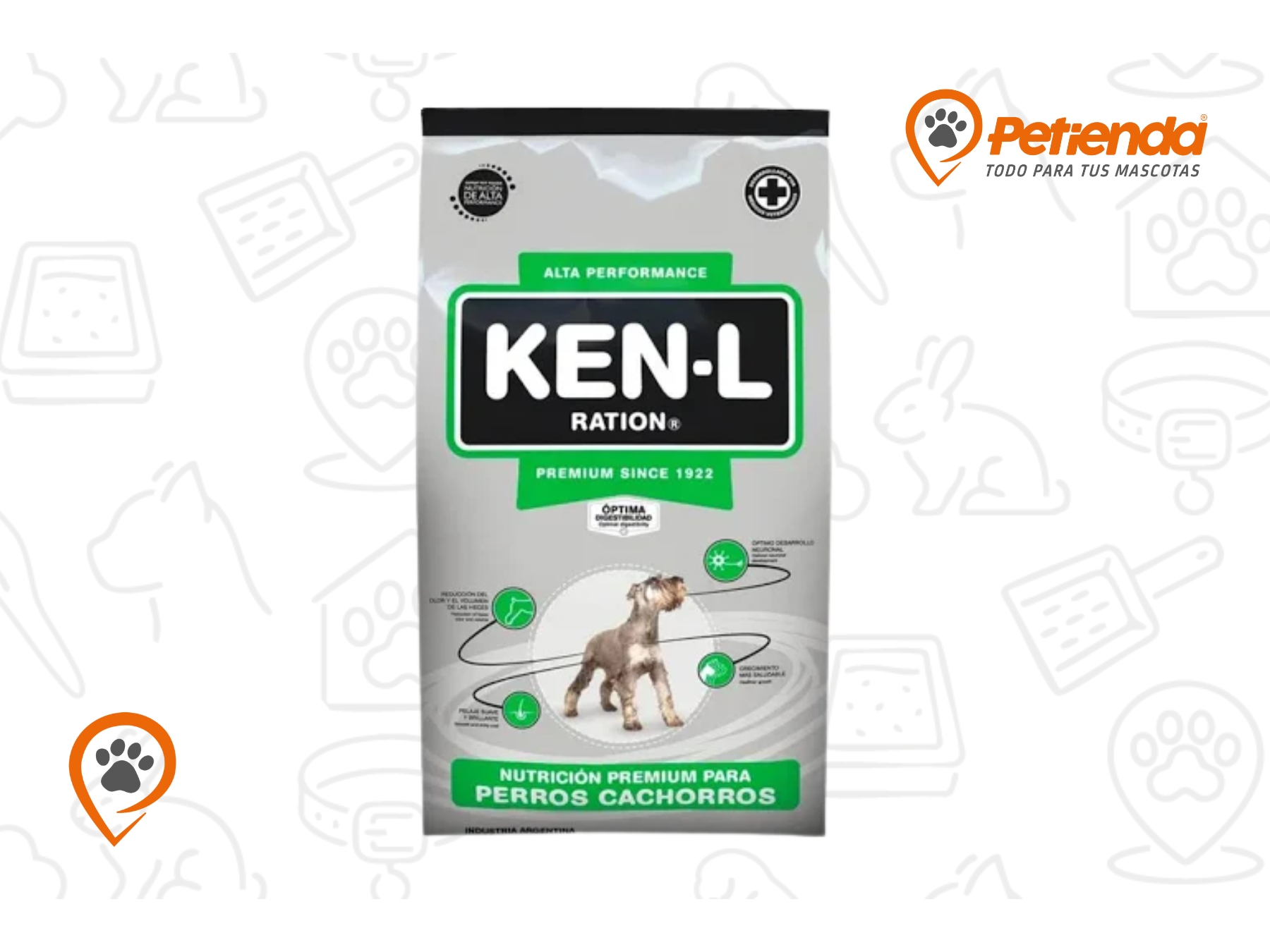 KEN-L CACHORRO X15+3KG