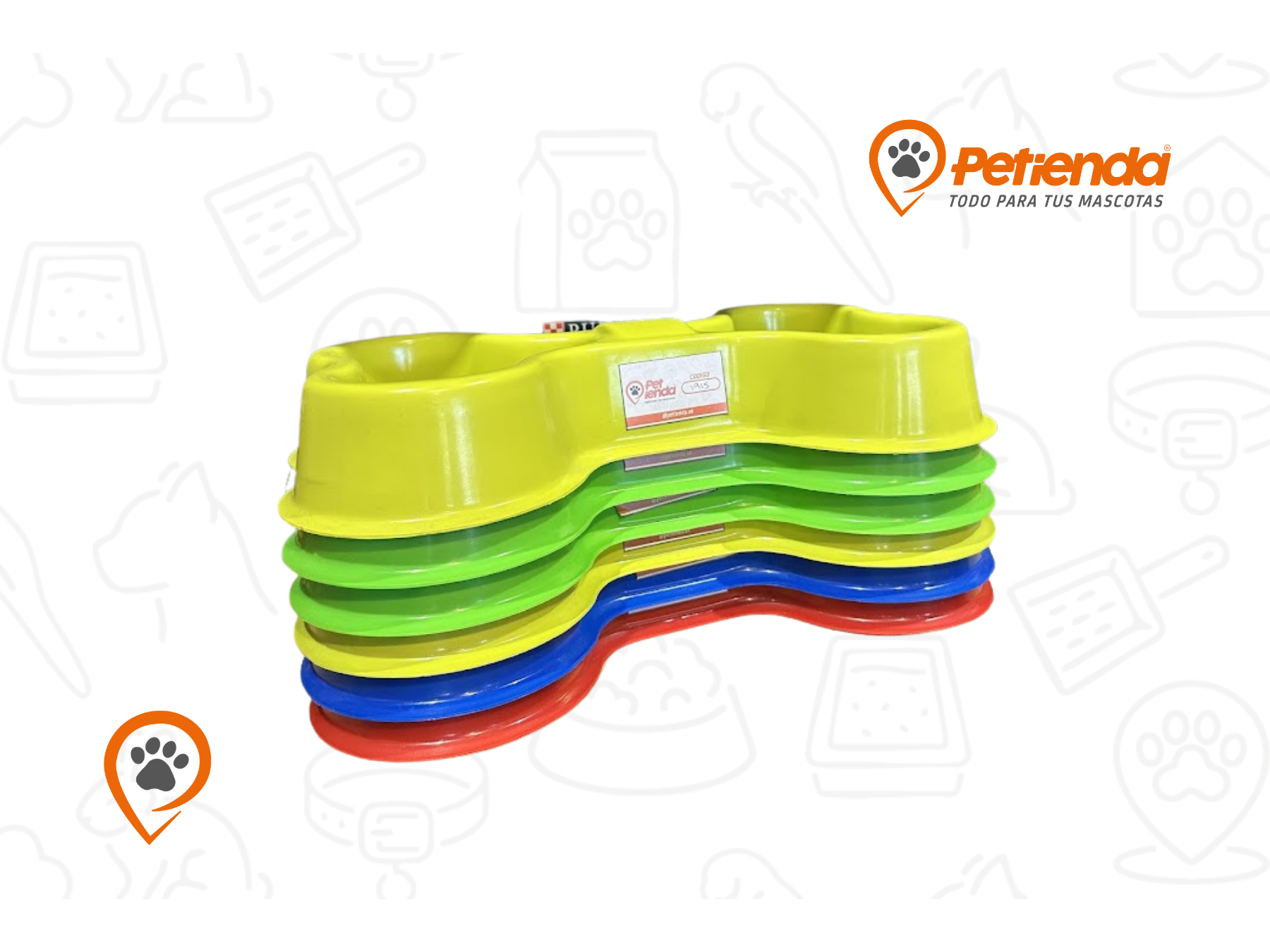 COMEDERO HUESO DOBLE