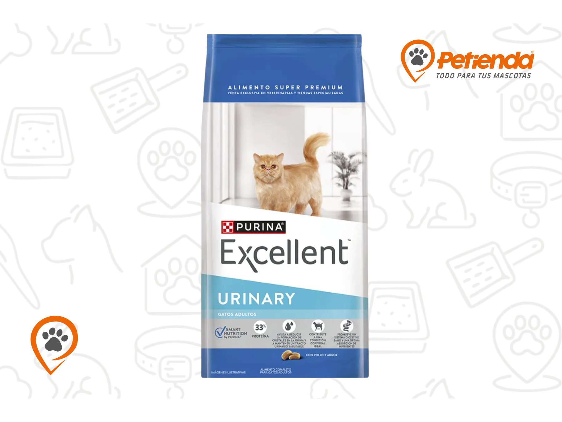 EXCELLENT CAT URINARY