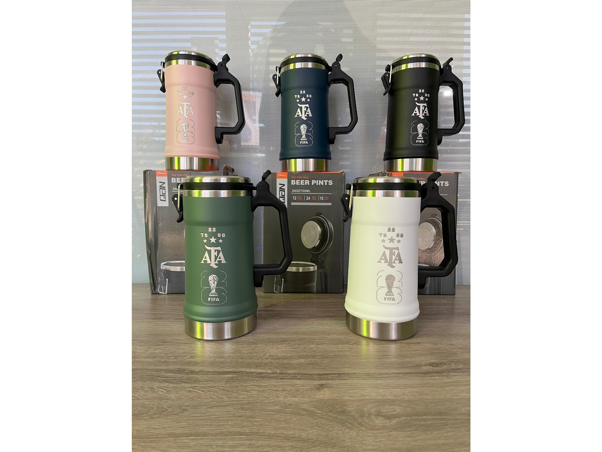 CHOPP EDICION ESPECIAL AFA 709ML. TAPA ACERO