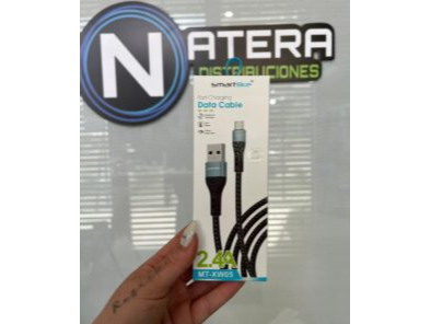 CABLE USB LIGHTNING MALLADO SMARTILIKE 2,4A (MT-XW05)