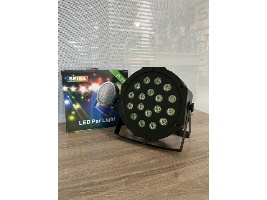 LUZ PROTON 18 LED RGB AUDIORITMICO C/DMXP18