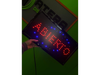 CARTEL LED "ABIERTO" ORYX XW-07