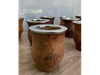 MATE CAMIONERO DE ALGARROBO Y ACERO
