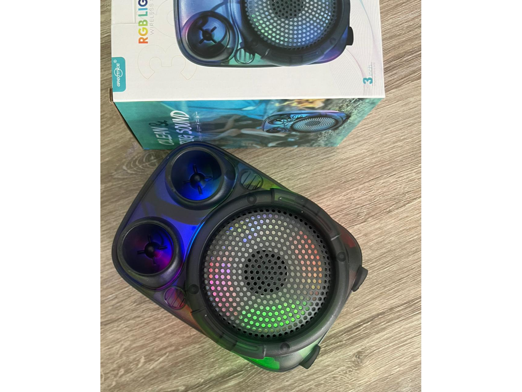 MINI PARLANTE 3" GREATNICE BT GTS-2166
