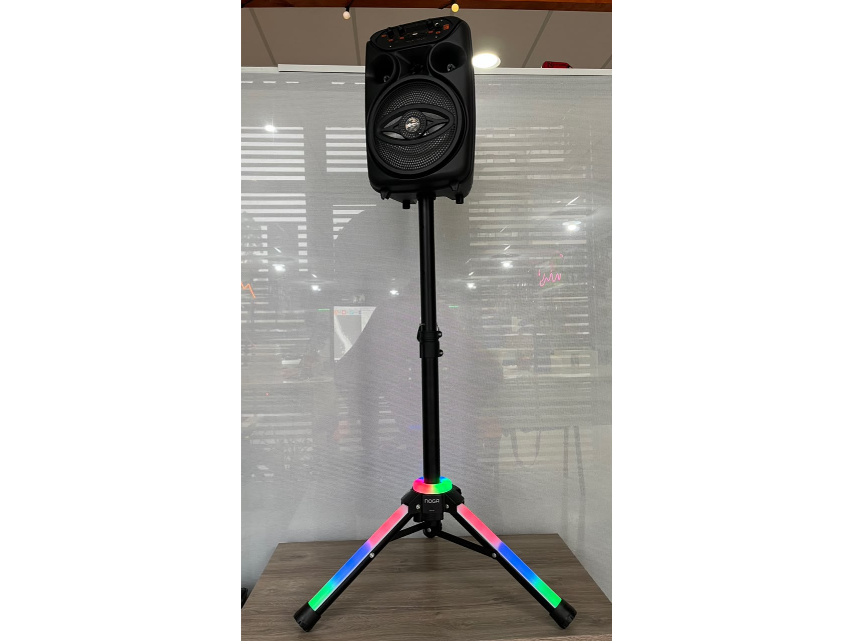 TRIPODE P/PARLANTE LED RGB (TR-100)
