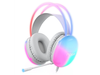 VINCHA C/MICROFONO LED RGB T-705