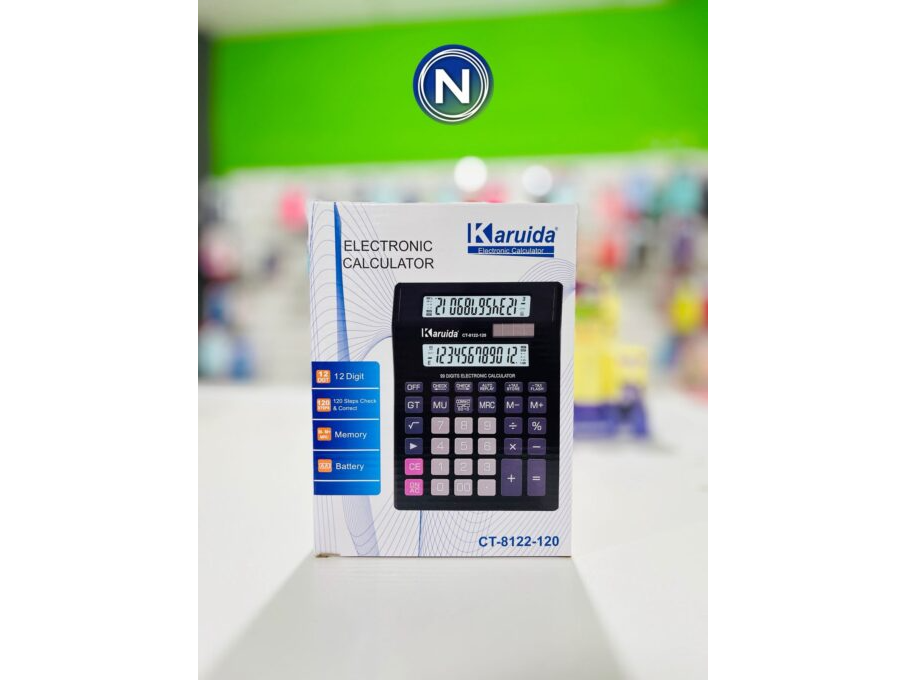 CALCULADORA ORYX 12 DIGITOS DOBLE VISOR (KK-8585-12)