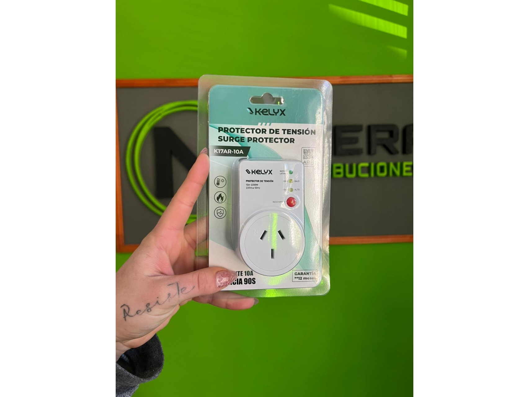 PROTECTOR TENSION KELYX 10A 220V 165V-260V 8K17AR-10A