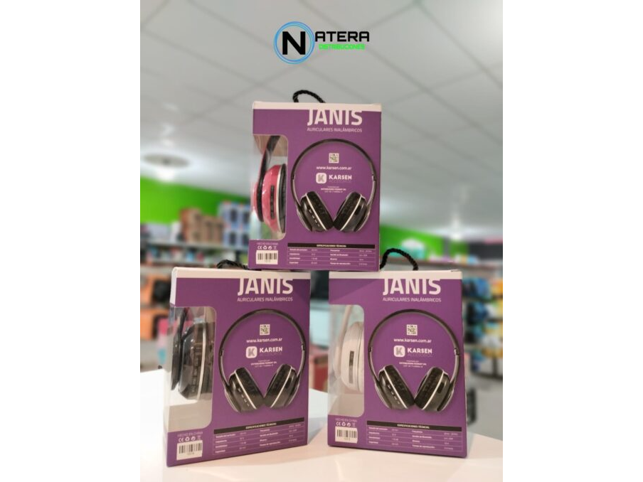 VINCHA BLUETOOTH "JANIS" KARSEN