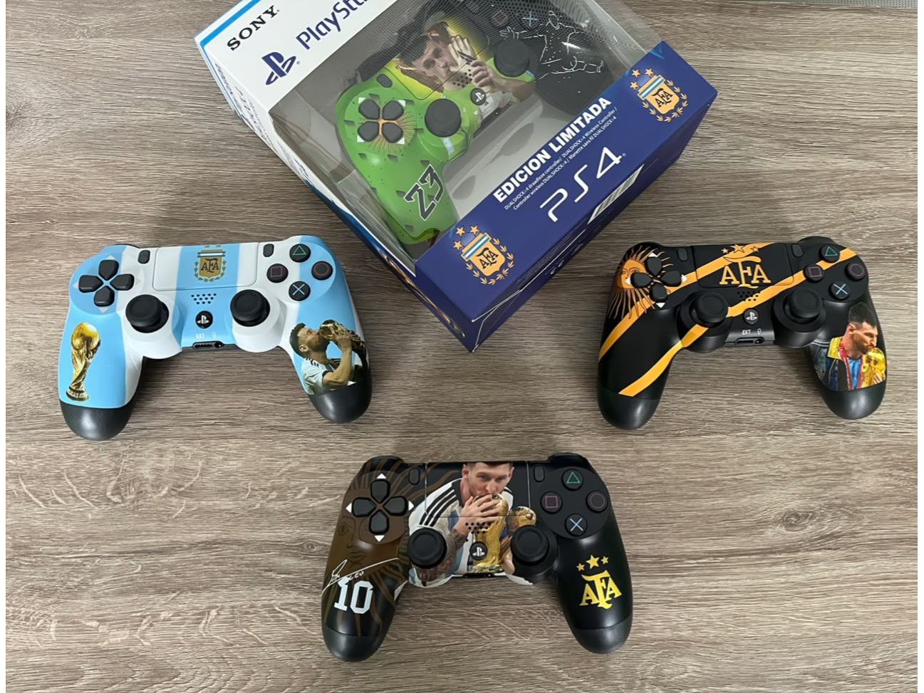 JOYSTICK PS4 ARGENTINA EDICION LIMITADA