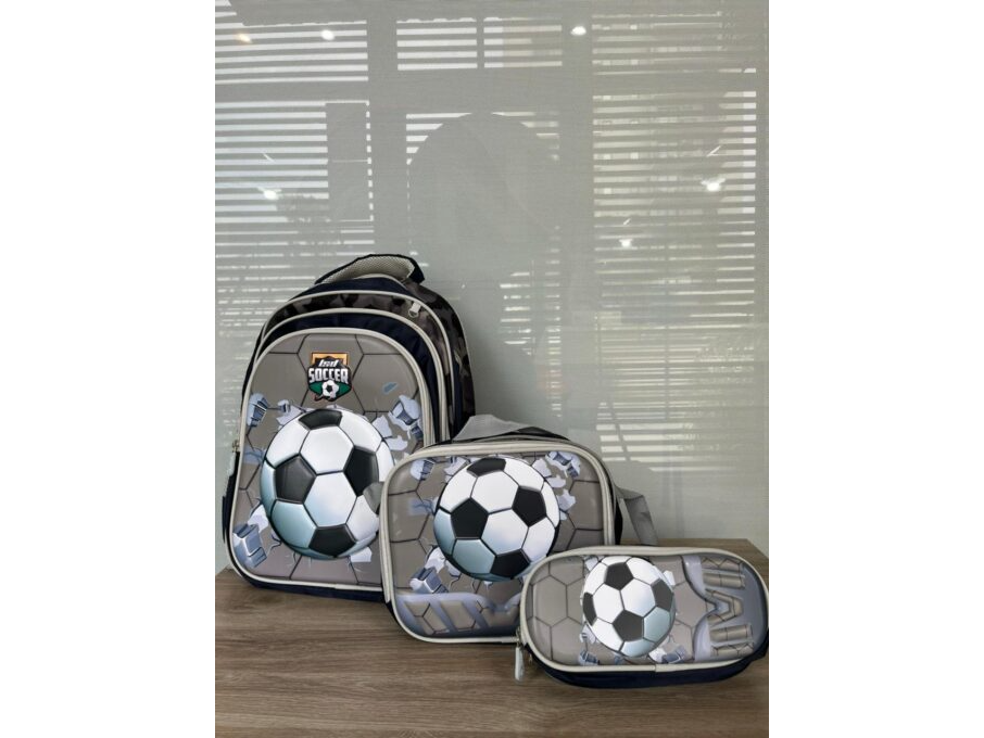 SET INFANTIL MOCHILA + CARTUCHERA + LUNCHERA MODV-00BS