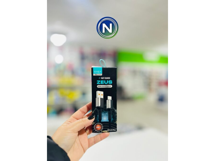 CABLE USB XAEA PREMIUM ZEUS TIPO C (MODX-103)