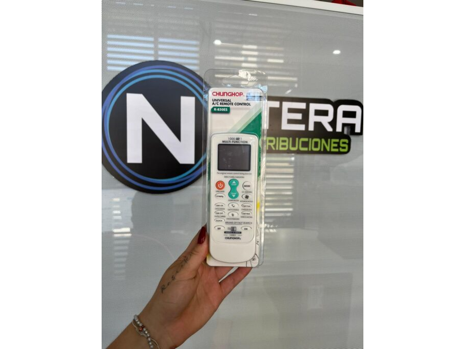 CONTROL REMOTO UNIVERSAL PARA AIRE ACONDICIONADO