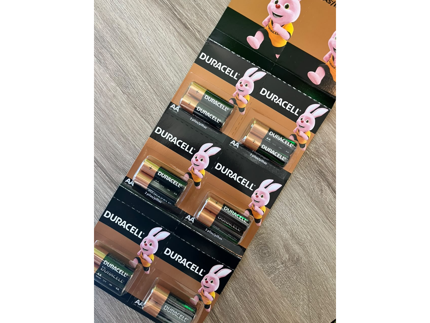 PILAS AA DURACELL PAQUETE X2 UNIDADES
