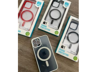 ANTIGOLPE MAGSAFE IPHONE EN CAJA SMARTILIKE (BORDE COLOR)