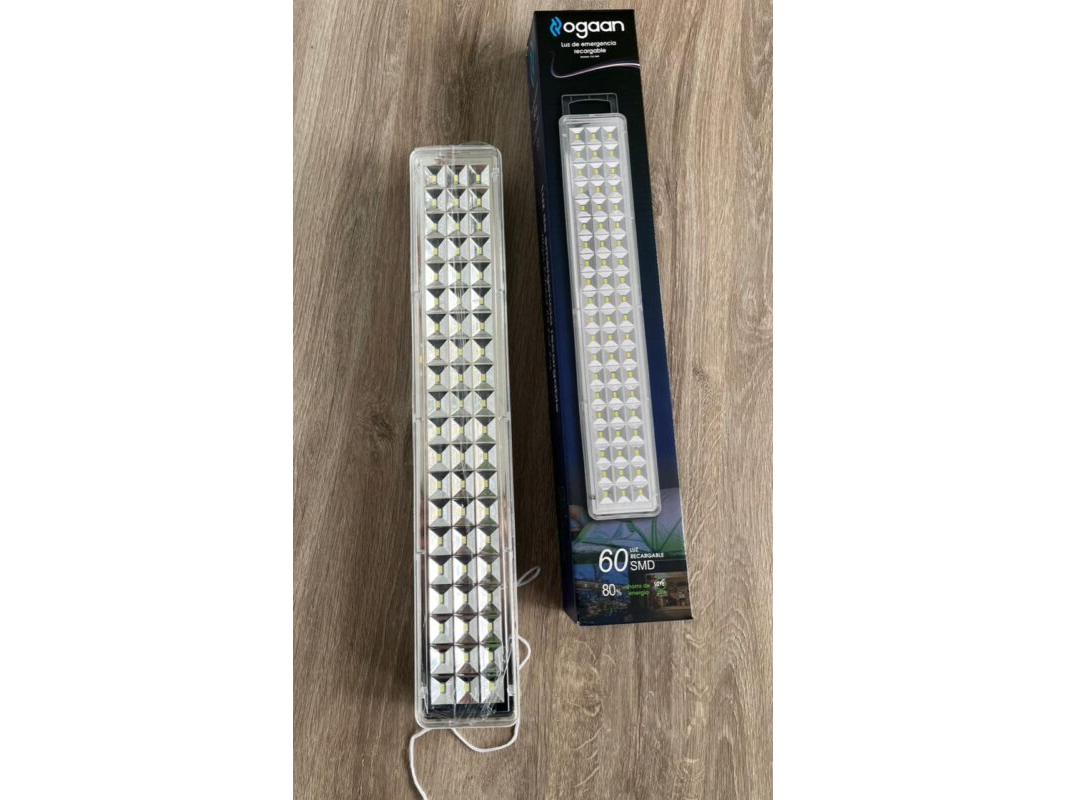 LUZ DE EMERGENCIA 60 LED OGAAN