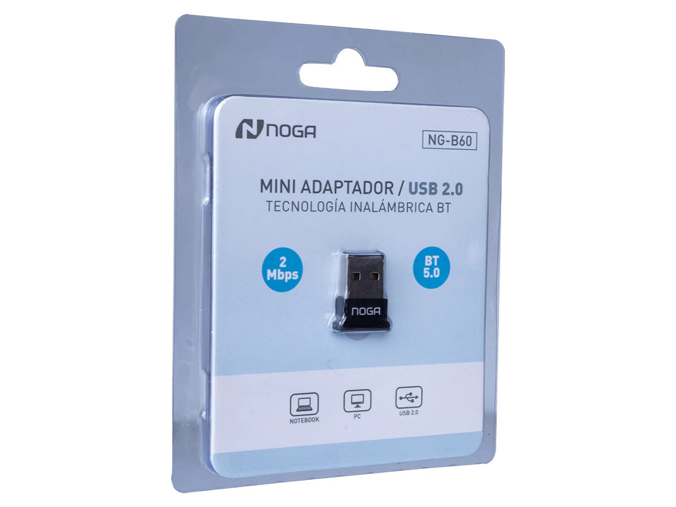 RECEPTOR BLUETOOTH USB BT 5.0 2MBPS (NG-B60)