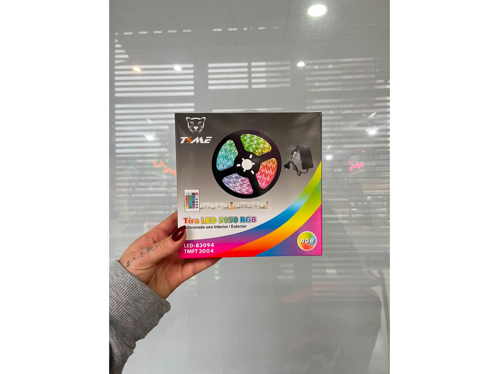 TIRA LED RGB 50 X 50 ( 5MTS) 60LED (EN CAJA)