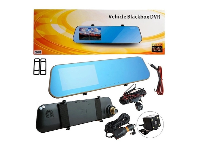 CAMARA ESPEJO RETROVISOR C/PANTALLA 4,19″ (CD-D2)