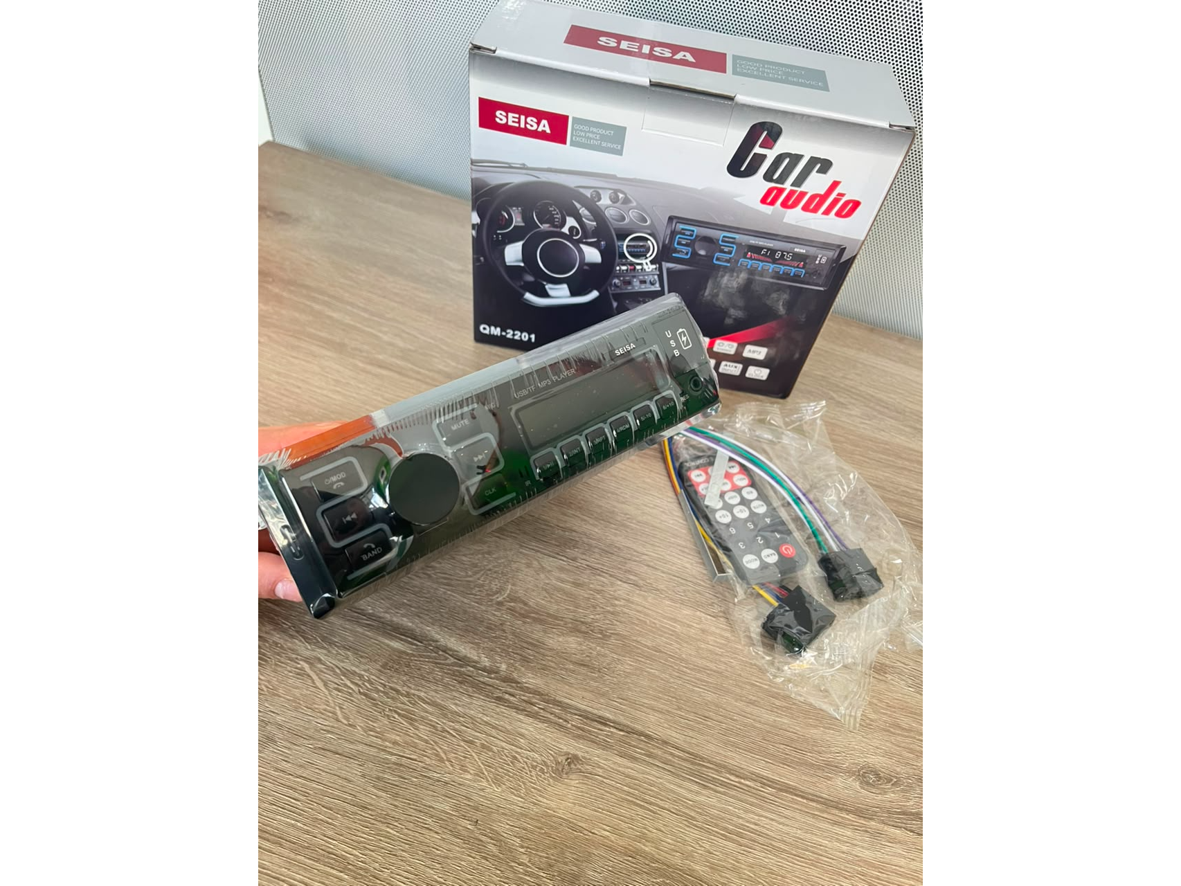 STEREO DESMONTABLE MP3/2 USB PANTALLA LCD CONTROL, BT, APP (2201/2213)