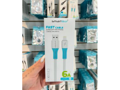 CABLE USB LIGHTNING 6A ENGOMADO SMARTILIKE (MT-XC02)