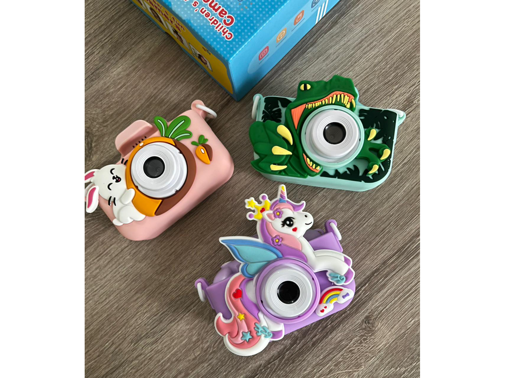 CAMARA INFANTIL CON DISEÑOS SQ-XJ07 C/CAMARA FRONTAL, HASTA 50 FOTOS SIN MEMORIA
