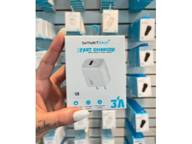 CARGADOR 220V MICRO USB 3A SMARTILIKE (1USB+ CABLE V8)(MT-T02)