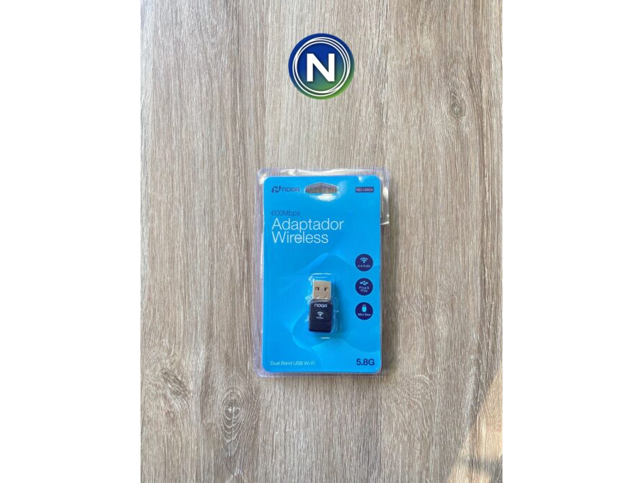 MINI PLACA USB WIFI 600MBPS DUAL(2,4/5,8G) NOGA (NG-UW04)