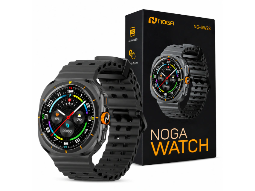 SMARTWATCH AMOLED NOGA -SW23- RELOJ INTELIGENTE FITNESS LLAMADAS MONITOR SALUD