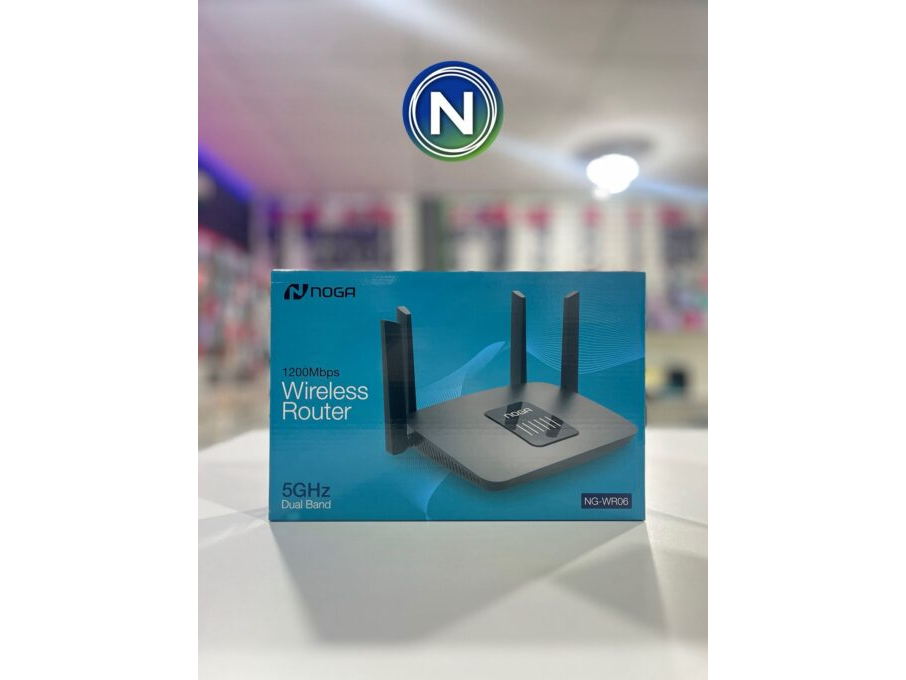 ROUTER 1200MBPS NOGA (4 ANTENAS) 5GHZ DUAL(NG-WR06)