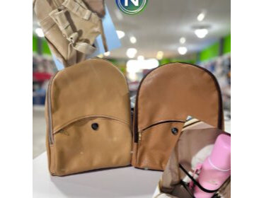 MOCHILA ECOCUERO TRANSITO FORRADO INTERIOR
