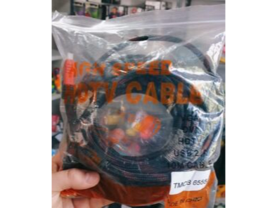 CABLE HDMI MALLADO 10 MTS EN BOLSA