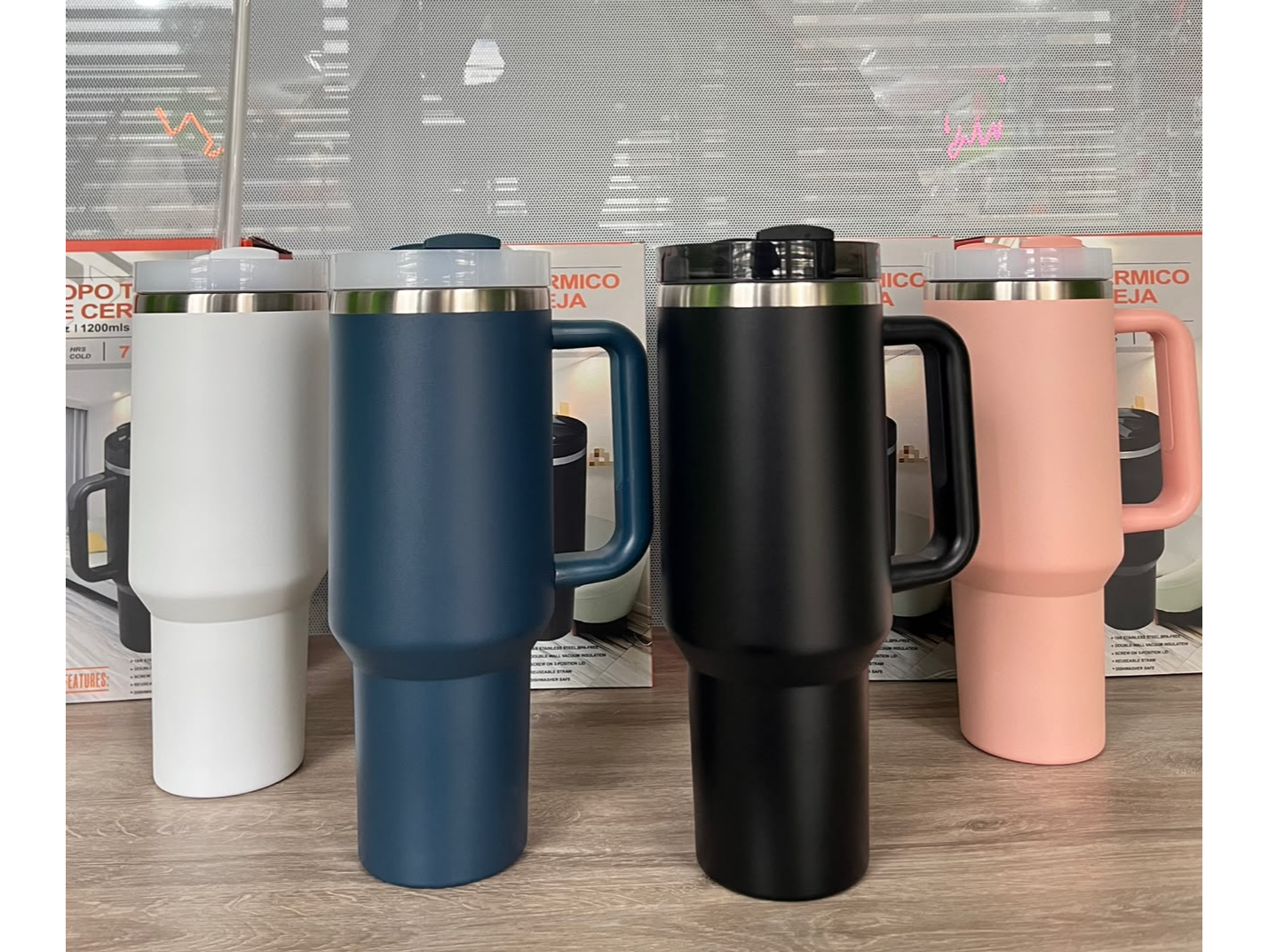 VASO QUENCHER COLORES 1.2L