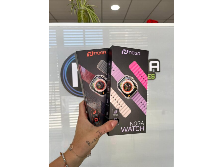 SMART WATCH NOGA 3 MALLAS + CASE + GLASS (NG-SW16S)(NG-SW17S)
