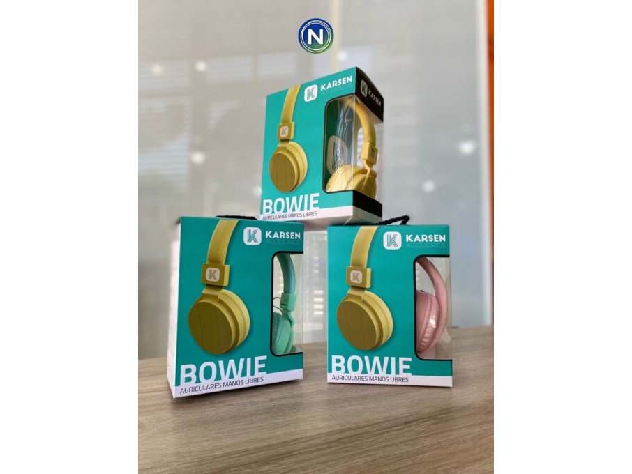 VINCHA C/CABLE KARSEN "BOWIE"
