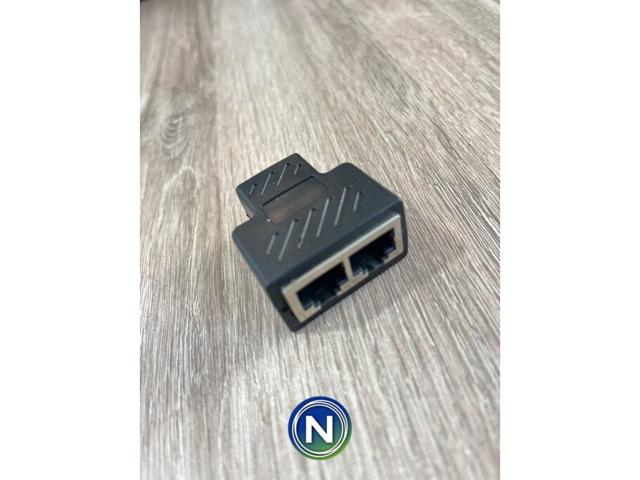 ADAPTADOR RJ45 A 2 RJ45